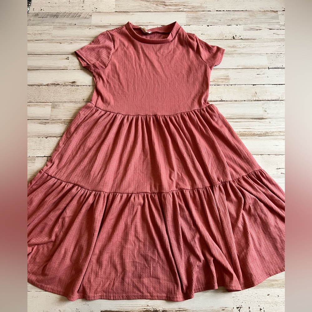 See you Monday pink dress. Size S